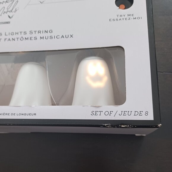 Halloween Musical Ghosts Light String 8.2" Ghostbusters Song - Picture 3 of 4